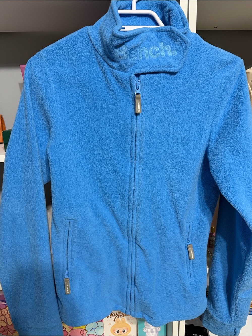 Bench Bright Blue Fleece Hoodie Jacket